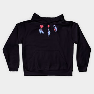 Cute Little Dinosaurs Kids Hoodie